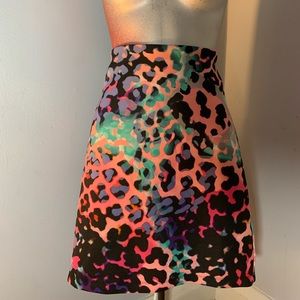 Bebe multicolor skirt